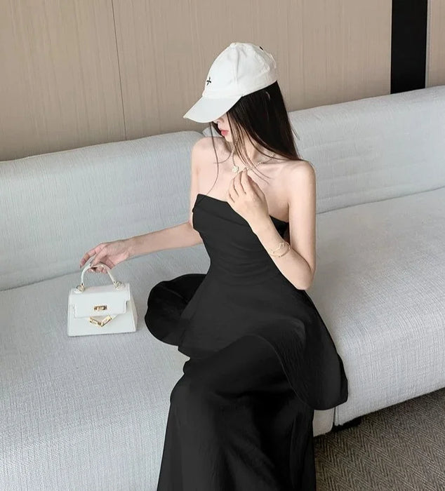 Sleeveless Women's Two Skirt Piece Set Festival Clothing Luxury Y2k Clothes Cheap Offers Vacation 2025 Trend Full Female Outfits
