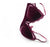VenusFox 5 colors velvet thin bra with pad and transparent panties sets adjustable Bralette underwear women sexy sleepwear