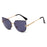VenusFox Rimless Cat Eye Sunglasses Luxury Brand Design Women Metal Sun glasses Fashion Lady Shades UV400 Eyewear