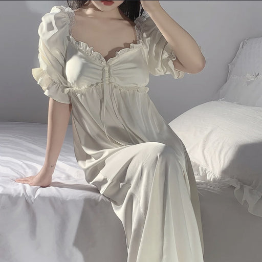 VenusFox Women Sleepwear  Night Wear  Summer Nightgown  Nighty for Ladies