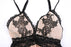 VenusFox new sexy lace flower embroidery bra style transparent mesh gauze nightgown suit