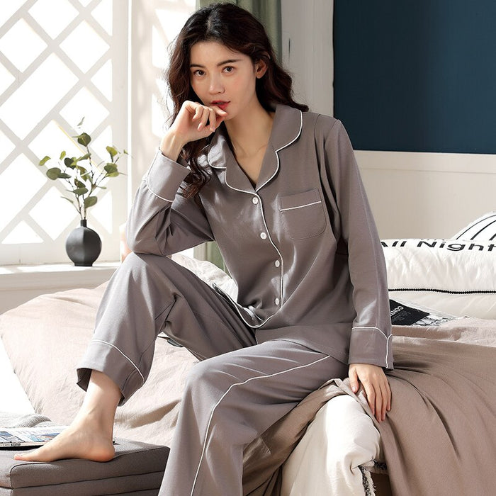 VenusFox Autumn Winter Cotton Maternity Nursing Pajamas Breast Feeding Nightwear Clothes for Pregnant Women Pregnancy Sleepwear Suits