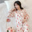 VenusFox Oversize M-5XL Womens Long Sleeve Trousers Pyjamas Silk Satin Pajamas Sets Sleepwear Nightgown Suit Robe Bath Gown Sleepshirts