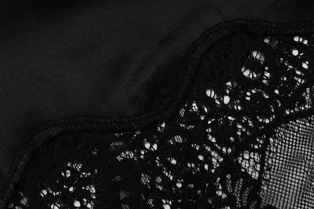 VenusFox Robe Lace Bandage Backless Midi Dresses Women Satin Elegant Party Club Sexy Spaghetti Strap Dresses Women's Summer Dress