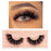 VenusFox Makeup Eyelashes 3D Mink Lashes Fluffy Soft Wispy Natural Cross Eyelash Extension Reusable Lashes Mink False Eyelashes