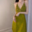 VenusFox Silk Night Dress Women Sexy Sleepwear Summer 2021 Nightgown Lace Nightie Green Nightwear Skirt Pijamas Nighty for Ladies