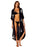 VenusFox Bikini Cover-ups Sexy Emboridered Button Front Open Cotton Summer Dress Kaftan Women Beach Wear Swim Suit Cover Up Q1002
