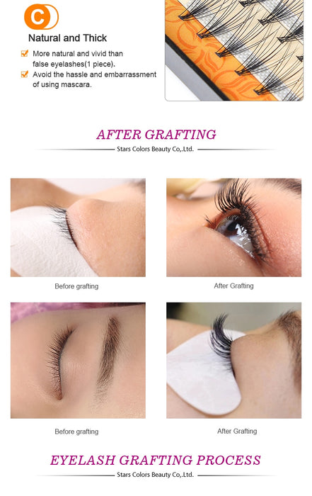VenusFox Faux Silk Lashes 6mm-14mm 10D Mink Fake False Eyelashes Premade Fan Eyelash Makeup Extension