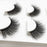 VenusFox 3 Pairs mink eyelashes natural long 3d mink lashes hand made false eyelashes 3d lashes eyelash extension maquiagem