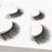 VenusFox 3 Pairs mink eyelashes natural long 3d mink lashes hand made false eyelashes 3d lashes eyelash extension maquiagem