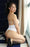 VenusFox See Through Porn Temptation Stripe Bandage Dress Micro Mini Dress Ice Silk Sheer Tight Pencil Cute Women Bodycon Backless Dress