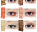 Eyeshadow Palette Matte EyeShadow Palette Glitter MakeUp