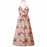VenusFox Casual Sleeveless Vintage Loose Maxi Dress