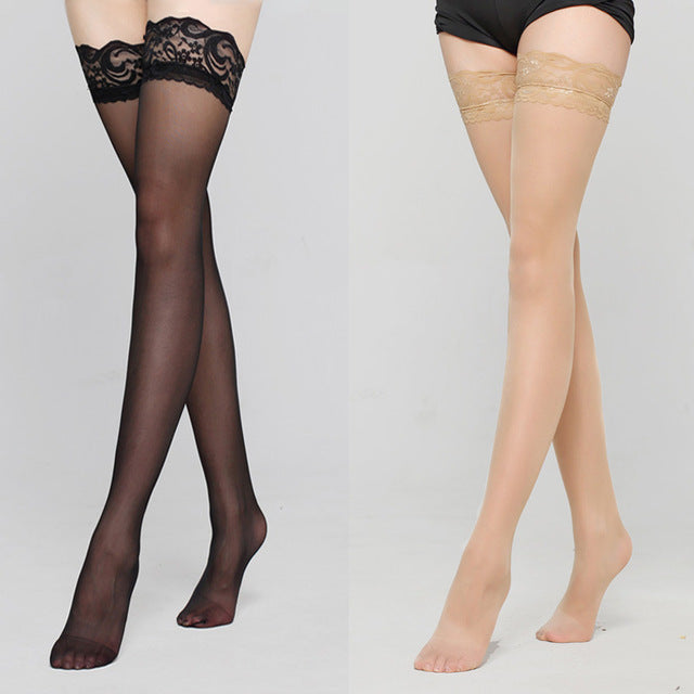 6 Colors Sexy Fashion Lace Thigh High Stockings