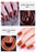 Gel Nails Polish semi permanent uv White Bottle Soak Off for a Manicure nails