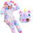 VenusFox Pink Unicorn Pajamas Sets