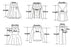 Elegant Chic Vintage Tweed Sets Women Outfits Puff Sleeve Double Breasted Cropped Tops + Asymmetrical Mini Skirt Two Piece Suits