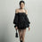 VenusFox French Strapless Dress Women Spring Summer Temperament High-end Sexy Backless Princess Puffy Dresses Shorts Set