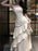 French Elegant Ruffles Sling Women's Mermaid Dresses Prom Gown Soild Zipper Tierred Shoulder Dress 2025 Summer Chic New Vestidos