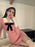 Bow Female Knit Dress High Quality Deals Trend Fashion Korean Comfortable Casual Essential New in Pink Women's Crochet Dresses