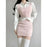 Women's Spring Suite Niche Korean Style Sweatervest Skirt Set Three Piece Single Piece Ins Fashion Overlay