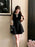 2025 French Luxury Designer Sequined Summer Dresses For Woman Elegant Fashion Casual Short Dress Party Vestidos Feminino Robes