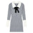 Bow Female Knit Dress High Quality Deals Trend Fashion Korean Comfortable Casual Essential New in Pink Women's Crochet Dresses