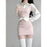Women's Spring Suite Niche Korean Style Sweatervest Skirt Set Three Piece Single Piece Ins Fashion Overlay