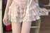 Y2k Japanese Sweet Kawaii 2 Piece Set Women Bow Lace Slim Tops Vest Fluffy Cake Mini Skirt Suits Summer Cute Dresses Cute Sets