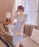 2 Pieces Sets for Women Short Sleeve Skirt Slit Kawaii Clothing Trend 2024 Formal Occasion Luxury Designer Event Woman Outfit