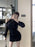 Off Shoulder Dresses for Women Spring Autumn 2025 Beach Korean Fashion One Pieces Curvy Hot Kpop Chiffon Woman Long Sleeve Dress