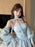 VenusFox French Strapless Dress Women Spring Summer Temperament High-end Sexy Backless Princess Puffy Dresses Shorts Set
