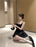 Ele Satin Slim Fit ter Dr Women's Summer High Waist Flared ort Skirt Slimming A-Line Dr Korean Sle Casual Wear
