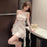VenusFox Party Mini Dresses Women Sexy Sleeveless Ruffles Ribbon Irregular Backless Slim Sweet Elegant Dress Ladies Club Fashion