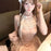Y2k Japanese Sweet Kawaii 2 Piece Set Women Bow Lace Slim Tops Vest Fluffy Cake Mini Skirt Suits Summer Cute Dresses Cute Sets