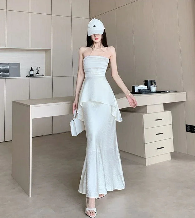Sleeveless Women's Two Skirt Piece Set Festival Clothing Luxury Y2k Clothes Cheap Offers Vacation 2025 Trend Full Female Outfits