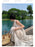 VenusFox Temperament Bohemian Seaside Resort Style Sexy Loose Hanging Neck Character Embroidery Sleeveless Midi Dress Women Summer