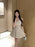 Ele Satin Slim Fit ter Dr Women's Summer High Waist Flared ort Skirt Slimming A-Line Dr Korean Sle Casual Wear