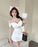 Sexy Low Cut Strapless Bodycon Dress for Women Summer Night Club Workwear Hot Girl Shoulder Bared Mini Dress Club Women's Wear