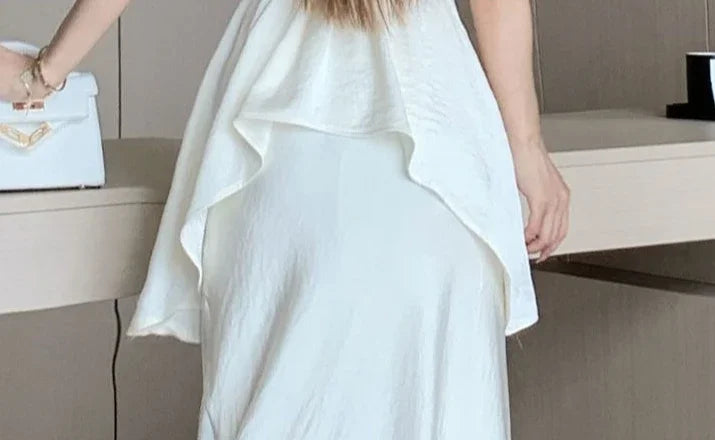 Sleeveless Women's Two Skirt Piece Set Festival Clothing Luxury Y2k Clothes Cheap Offers Vacation 2025 Trend Full Female Outfits