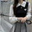 Women's Spring Autumn Preppy Style Clothing 2025 New Student Patchwork Shirt Mini Pleated Skirts Outfits High School Uniform