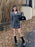 3 Pieces Set Outfits Women Korean Style Two Piece Set Knit Top Pleated Plaid Skirt Matching Set New 2000s Clothes Y2k Gyaru Girl