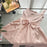 Summer Women Ballet Core Preppy Bow Satins A-line Dress Mini Frocks Backless One-Piece Evening Party Shoujo Gyaru Old Money