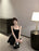 Ele Satin Slim Fit ter Dr Women's Summer High Waist Flared ort Skirt Slimming A-Line Dr Korean Sle Casual Wear