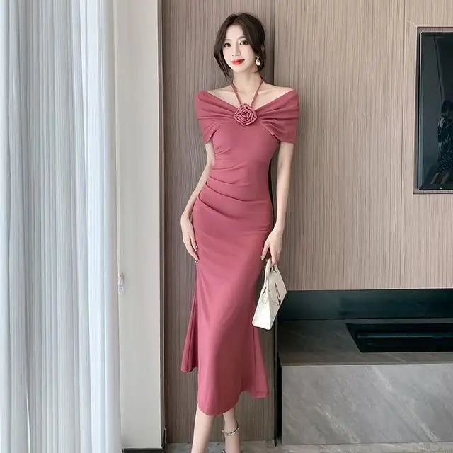 Dresses for Women Party Split Long Woman Dress Designer Fashion Summer 2025 Elegant and Pretty Beach Clothes Trendy One Pieces