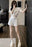 Women's Short Sets 2 Pieces Tracksuit White Clothing Female Shorts Trend 2024 New Coordinated Korean Style Tailor Fashion Full