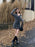 3 Pieces Set Outfits Women Korean Style Two Piece Set Knit Top Pleated Plaid Skirt Matching Set New 2000s Clothes Y2k Gyaru Girl
