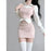 Women's Spring Suite Niche Korean Style Sweatervest Skirt Set Three Piece Single Piece Ins Fashion Overlay