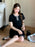 2025 French Luxury Designer Sequined Summer Dresses For Woman Elegant Fashion Casual Short Dress Party Vestidos Feminino Robes