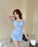 Sexy Low Cut Strapless Bodycon Dress for Women Summer Night Club Workwear Hot Girl Shoulder Bared Mini Dress Club Women's Wear